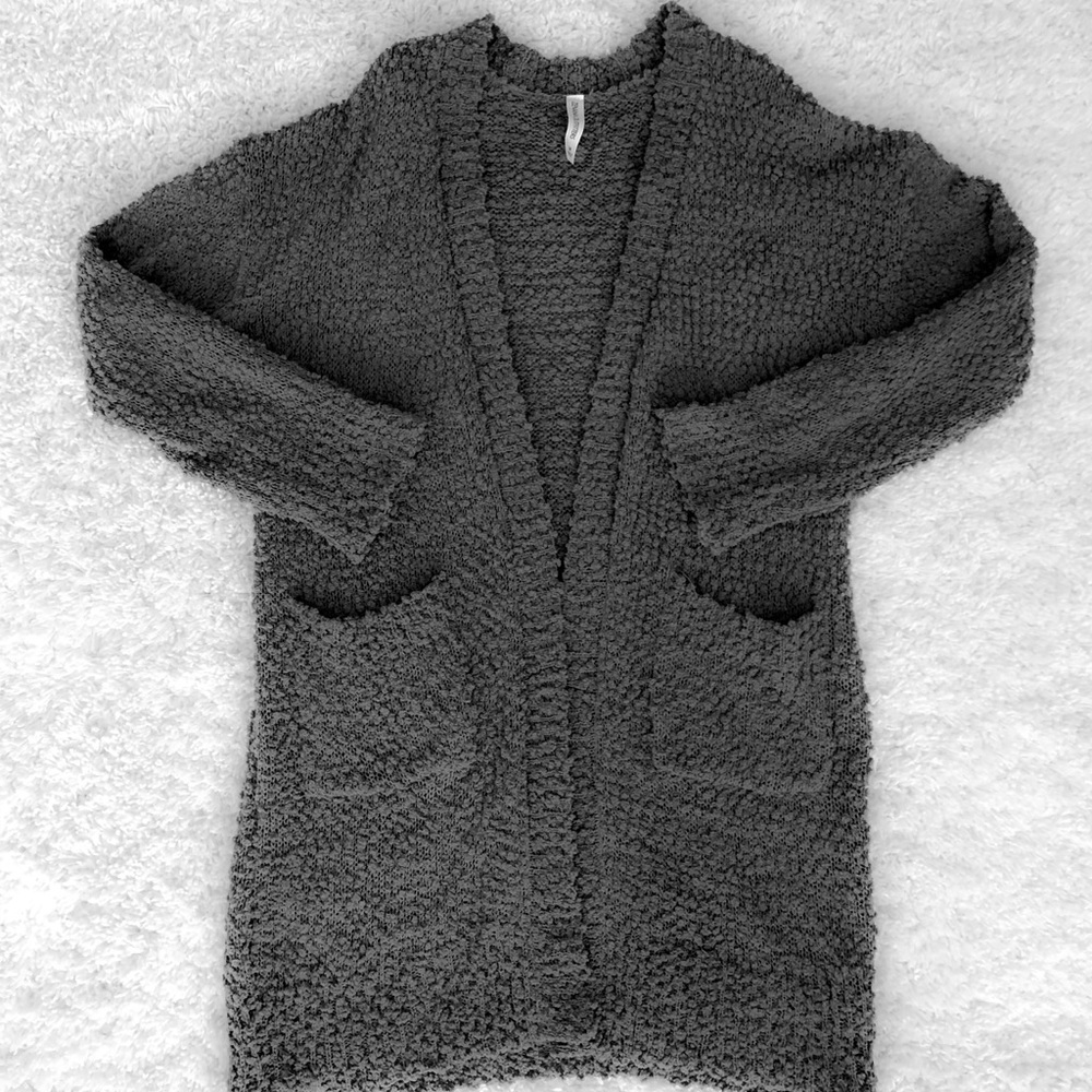 Zenana Outfitters Popcorn Cardigan